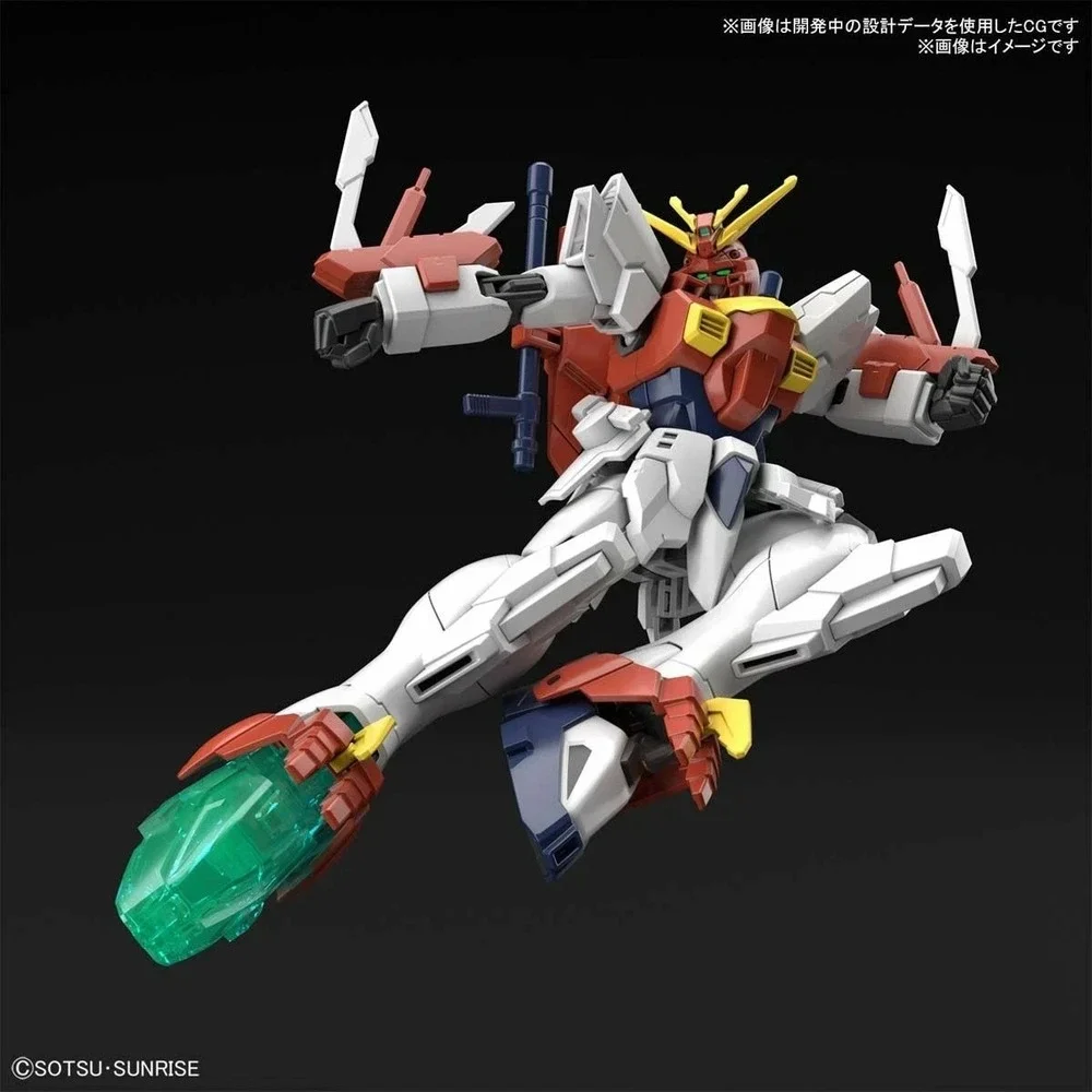 Bandai HG 1/144 HGBB‎ #04 Breaker Battlogue JMF-1337B Blazing Gundam Model Kit